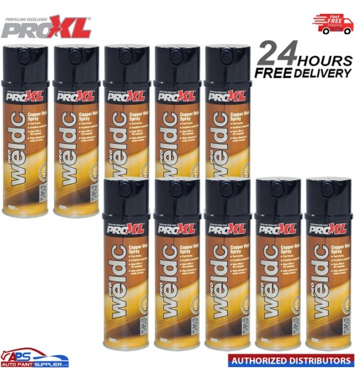 10X PRO XL PROWELDC COPPER WELD THROUGH PRIMER AEROSOL 500ML - PROXL